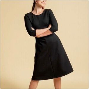 Betabrand Ready Set Go Dress in Black XL